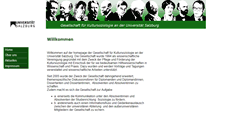 Desktop Screenshot of kultursoziologie.at